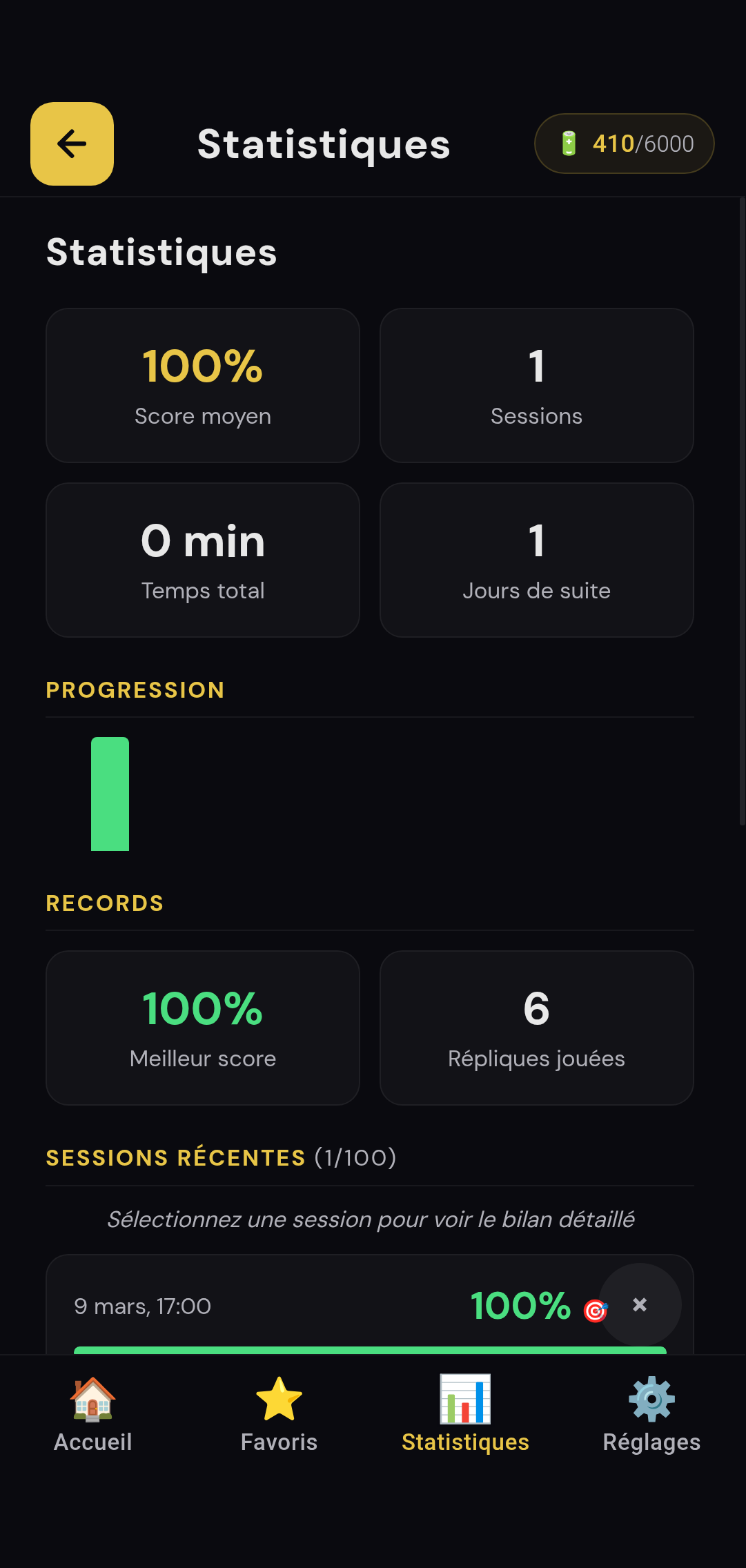 Mastering Theatre — History Stats